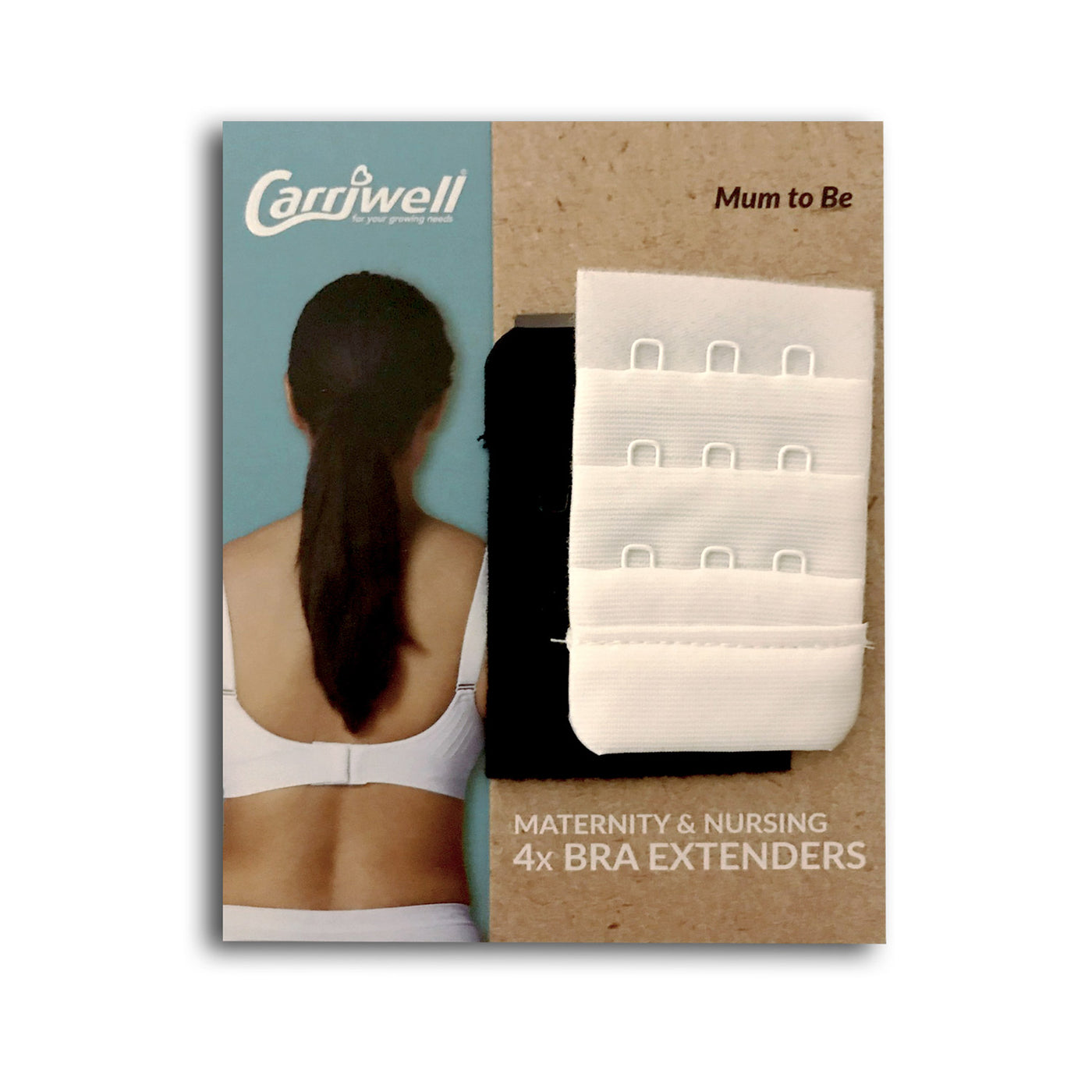 Carriwellin rintaliivien jatkopalat, 4-pack