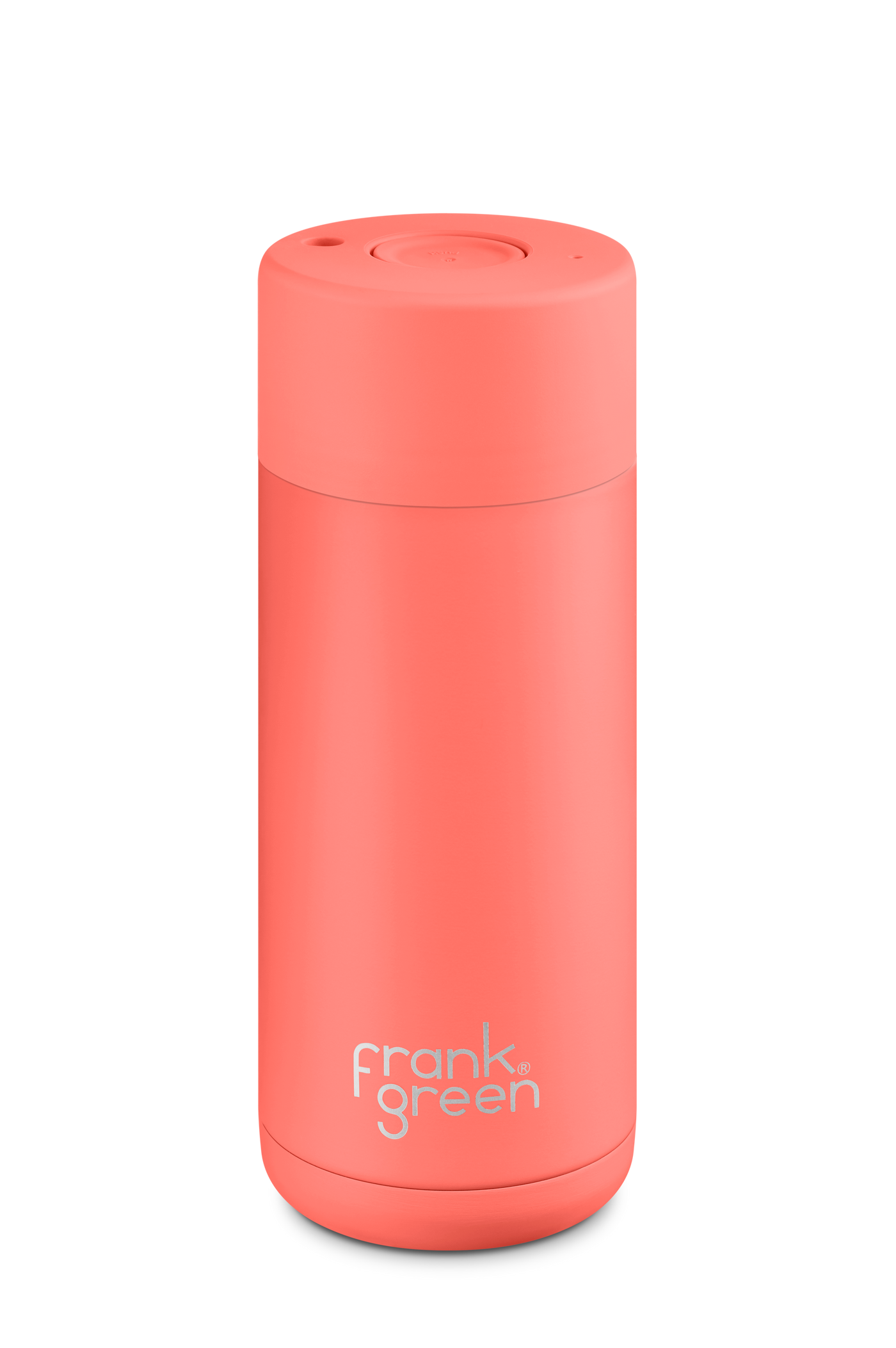 FrankGreen_termoskuppisulkupainikkeella_475ml_livingcoral