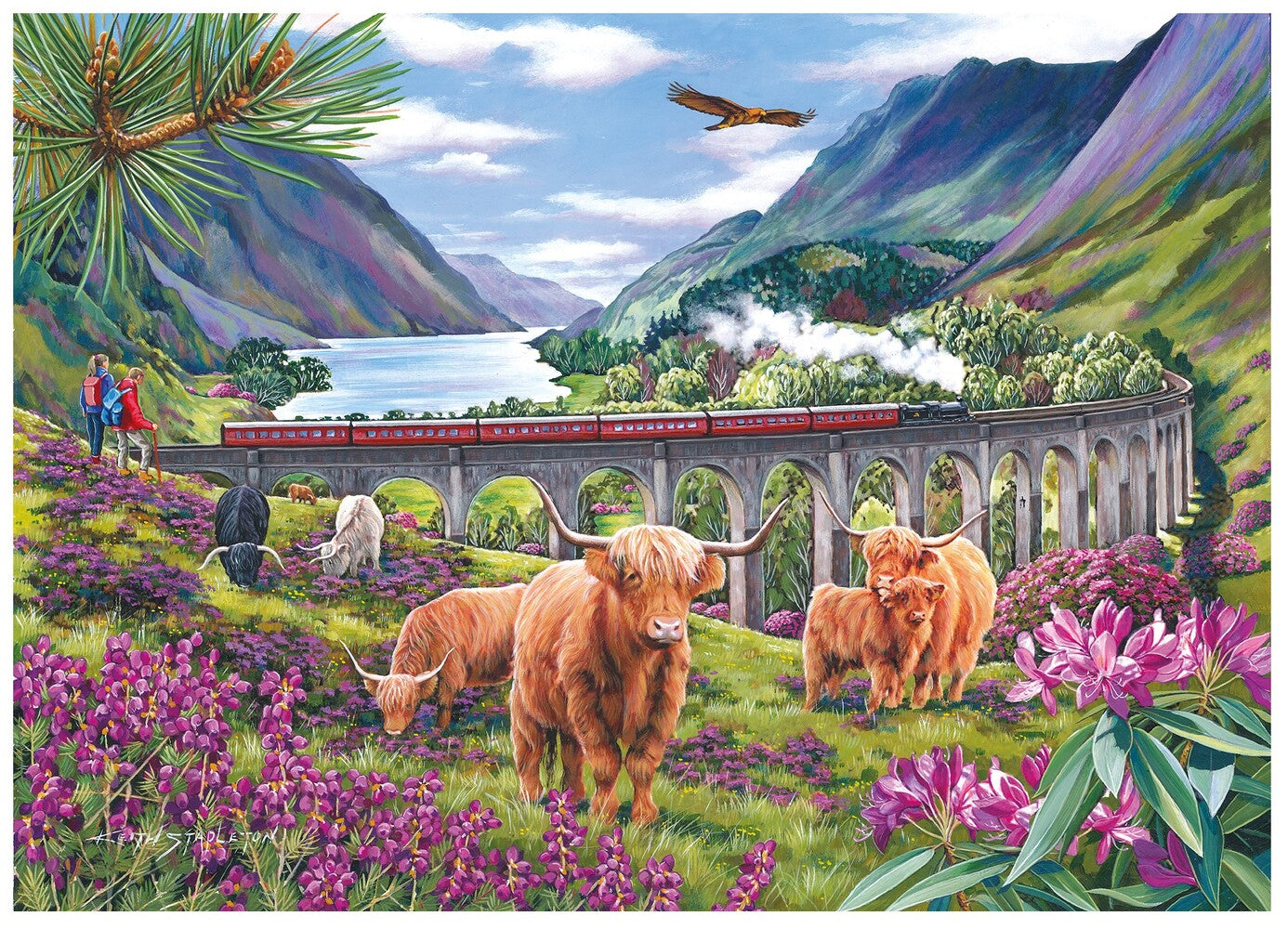 HouseofPuzzles-GlenfinnanLadies1000piecepuzzle