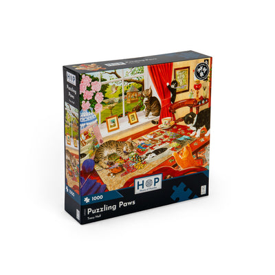 HouseofPuzzles-PuzzlingPaws1000palanpalapelinpakkaus