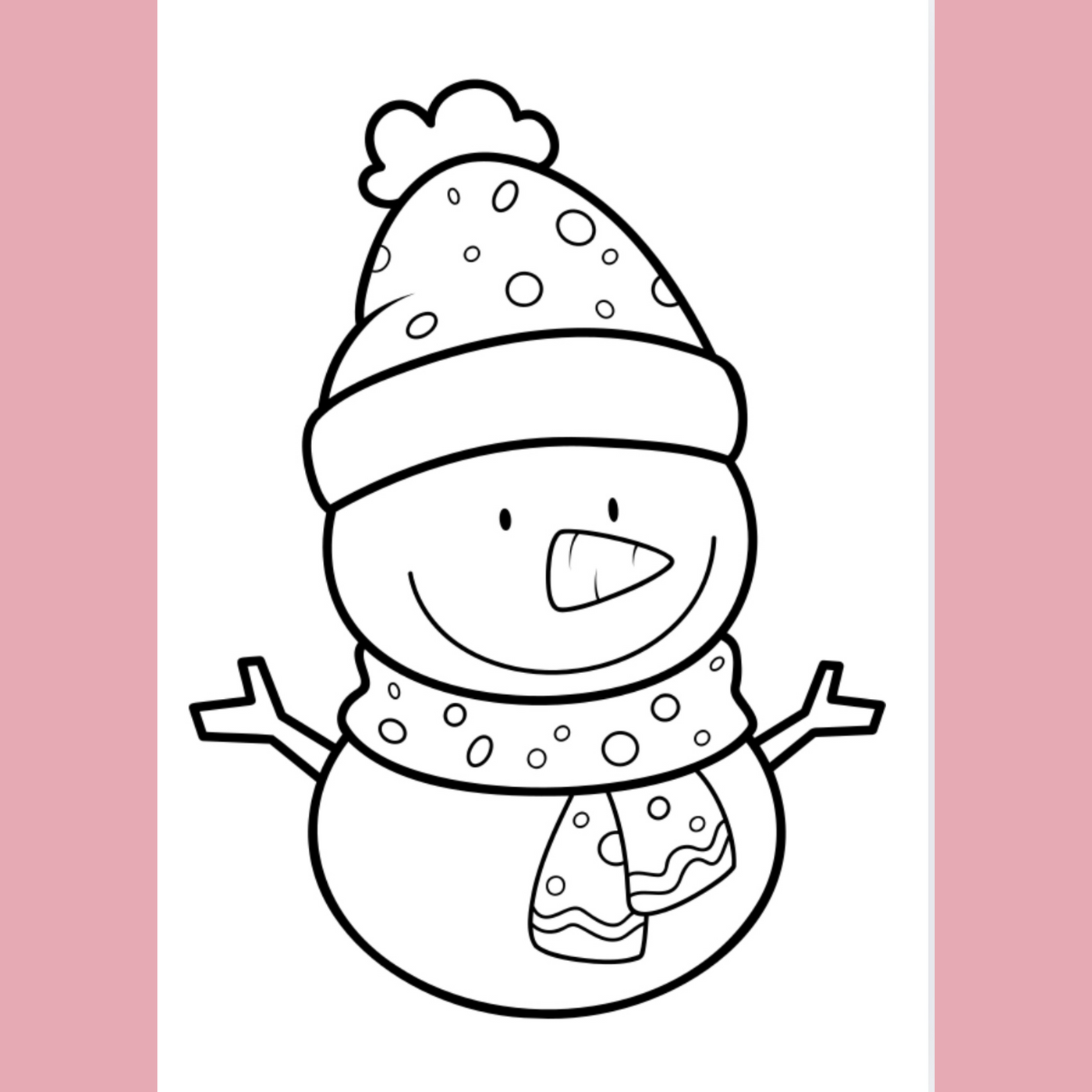 Jouluisia värityskuvia