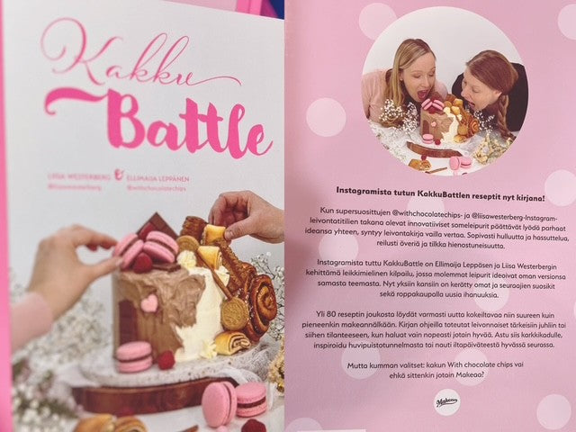 KakkuBattle leivontakirja - yli80reseptia