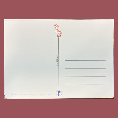 Väritettävät joulukortit