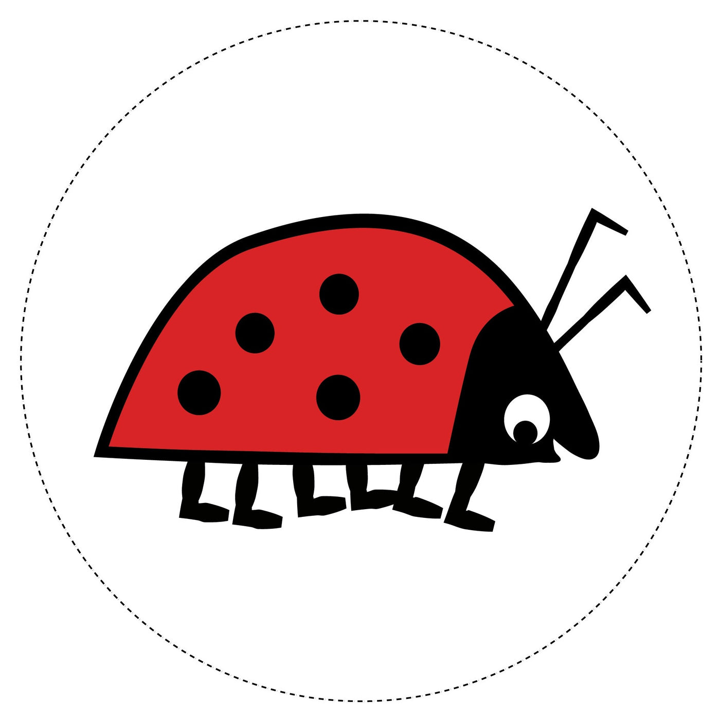 Pottatarra Happy Ladybug